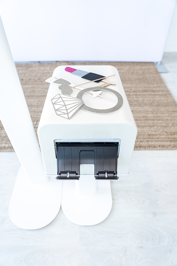 Props ready at the Guac & Chips setup