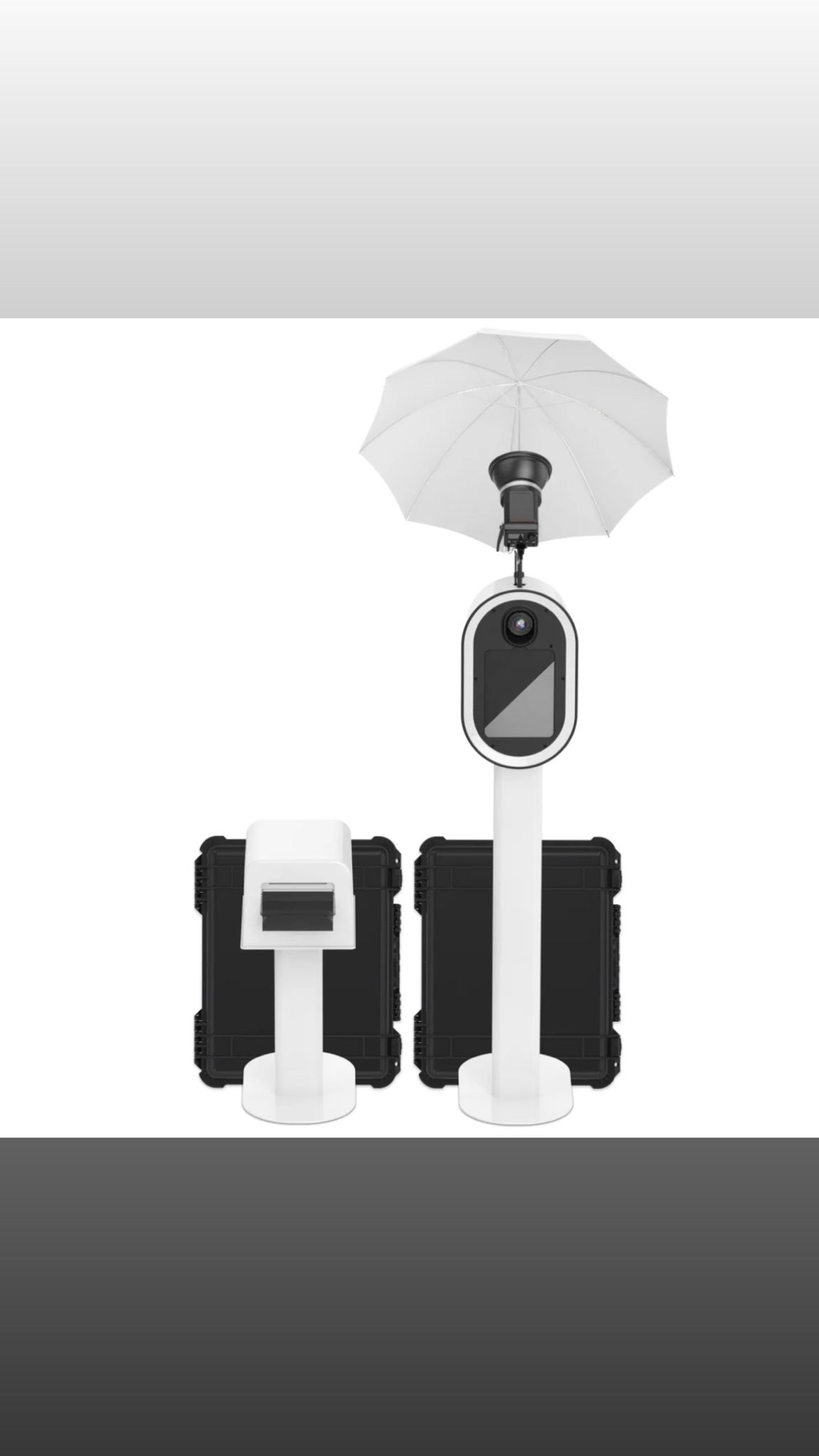 Professional photo booth